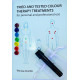 Beamer Light Pen petit, 7 glas chakra pearls and booklet with 22 treatments